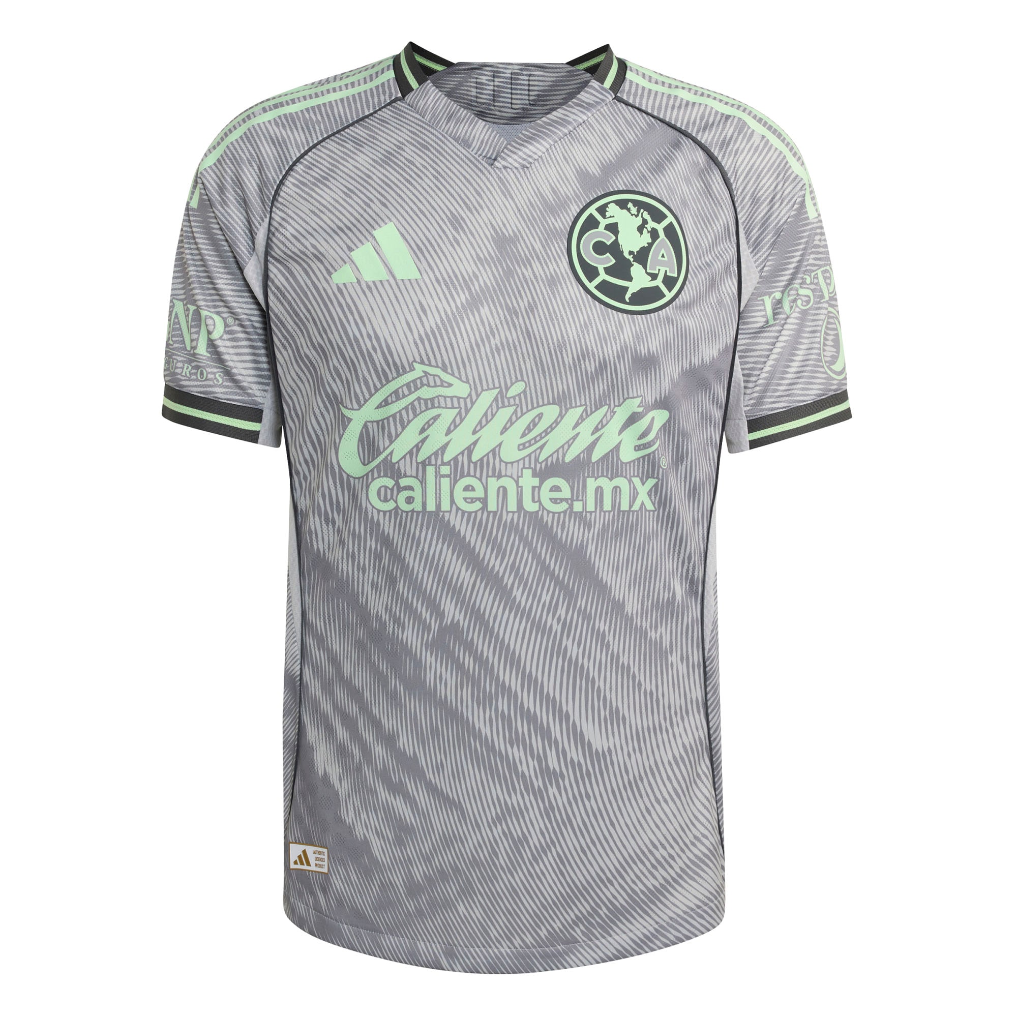 [SJH] Club America 2025 Third On Field Authentic Jersey - Gray