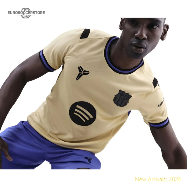 Authentic Best-Selling 2025-2026 Barcelona Away Shirt (Eric 24)