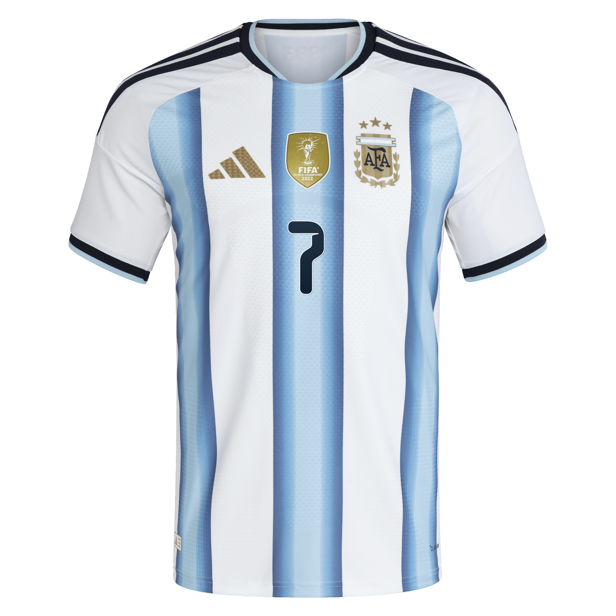 [SJH] Rodrigo De Paul Argentina National Team 2026 Home Authentic Jersey - White