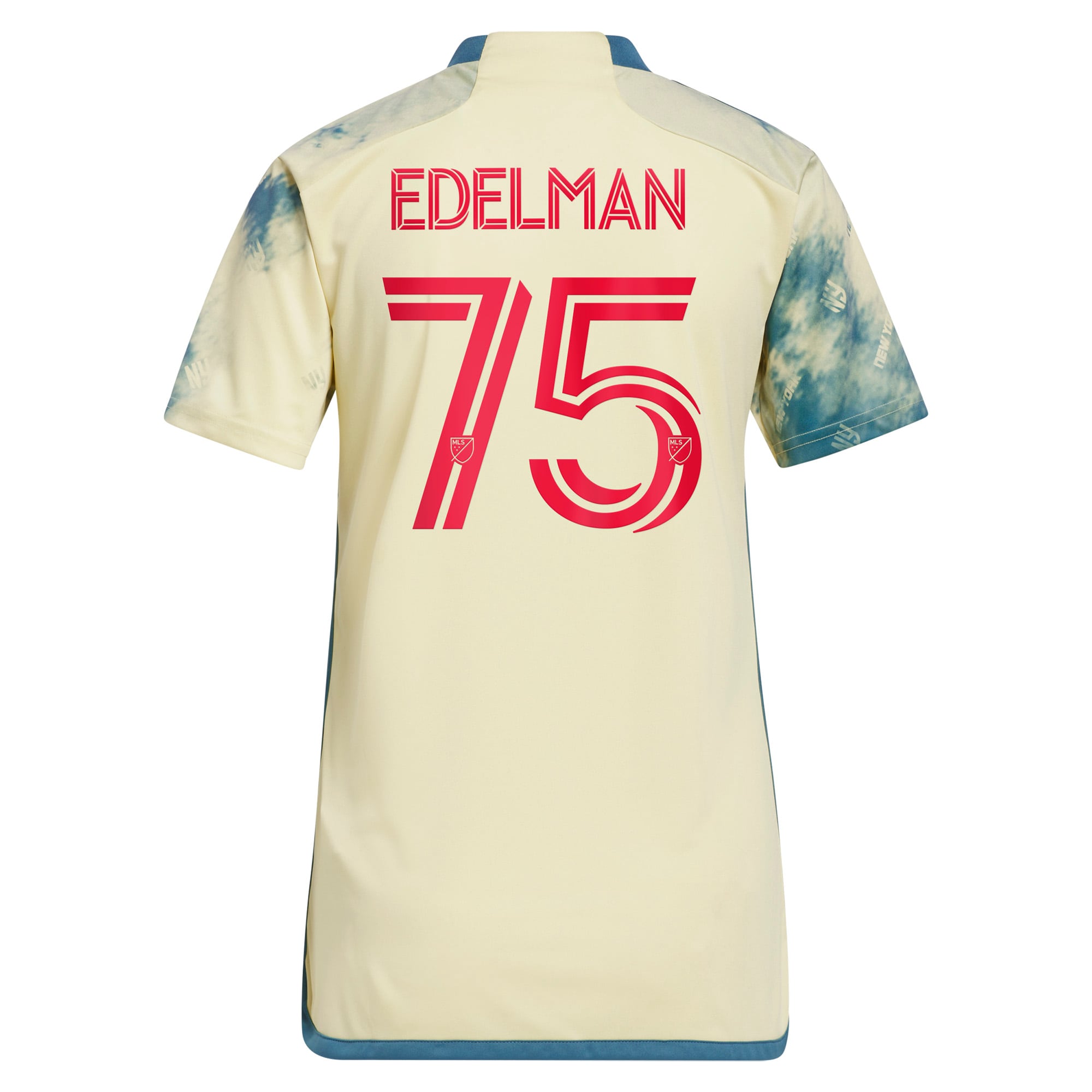 [JED] Daniel Edelman New York Red Bulls Women's 2023 Daniel Patrick Kit Replica Jersey - Yellow