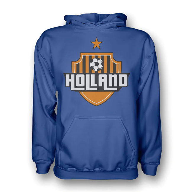 Holland Country Logo Hoody (Blue) Performance Performance
