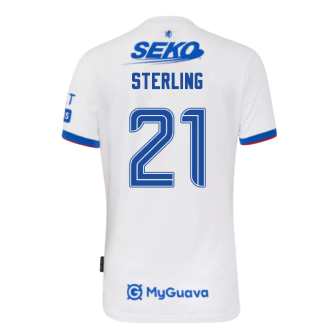 Official 2025-2026 Rangers Away Away Womens With Limited Edition