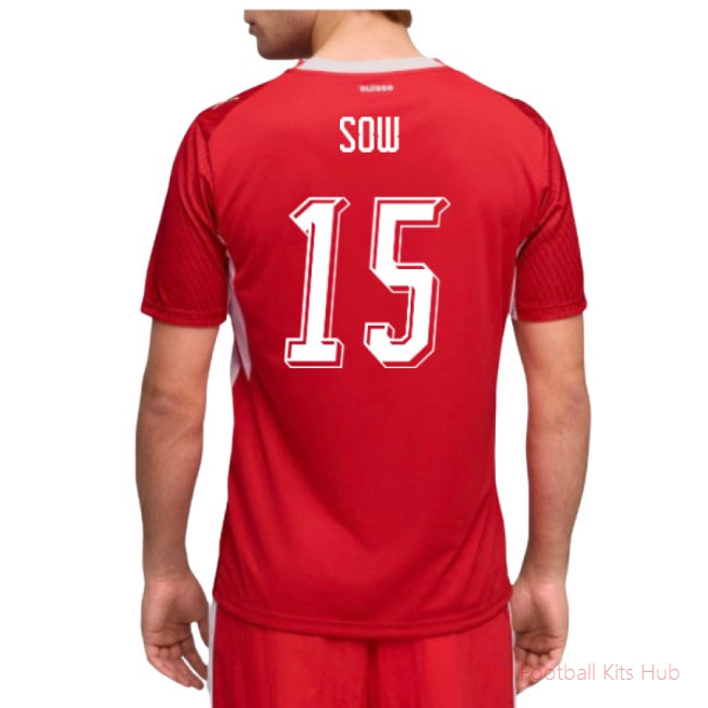 [LK] 2026/27 Switzerland Home Shirt (Sow 15)