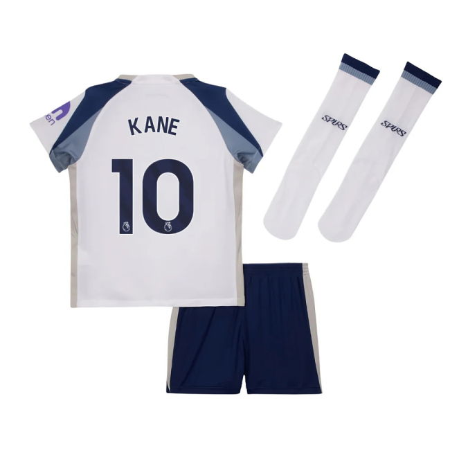 football shirt 2025-2026 Tottenham Home Little Kids Mini Kit (Kane 10)