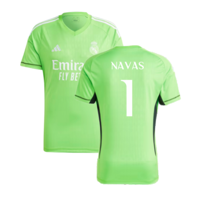 2023-2024 Real Madrid Home Top Quality Football Shirt (Solar Green)