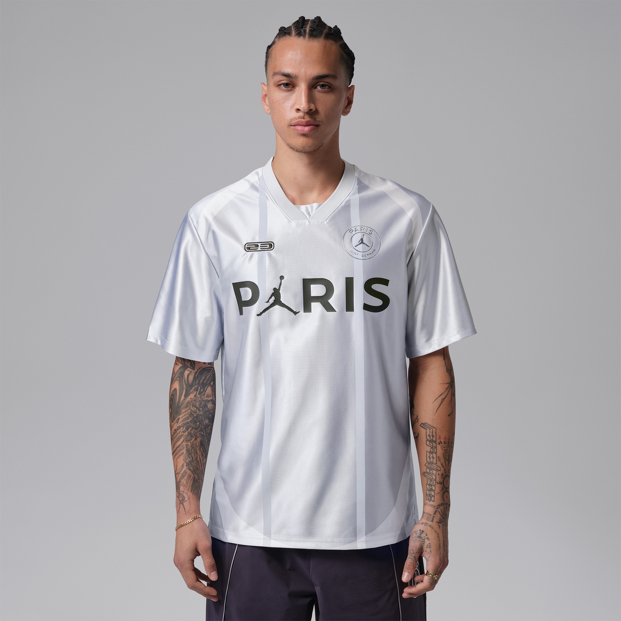 [LK] Paris Saint-Germain Lifestyle Jersey - Gray