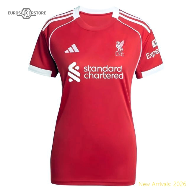 Premium 2025-2026 Liverpool Home Shirt (womens) - Premium Quality