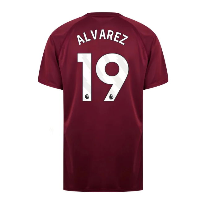 Match Worn Style West Ham Home Pro Shirt 2025-2026 (Alvarez 19)