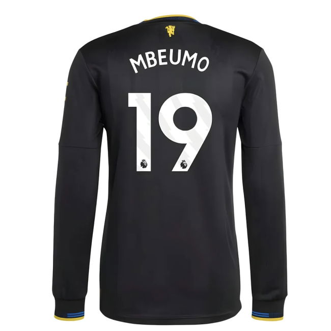 2025-2026 Man Utd Authentic Long Sleeve Third Shirt (Mbeumo 19)