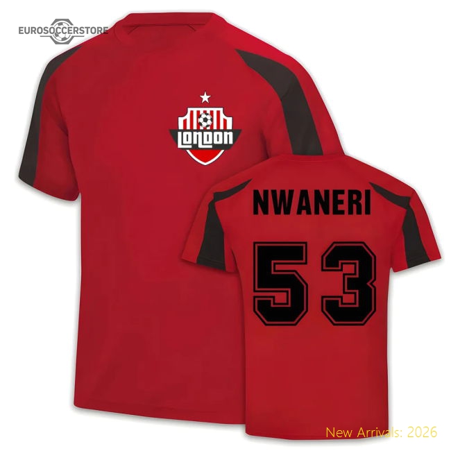 Arsenal Ethan Nwaneri Sports Training Jersey English Football Collection
