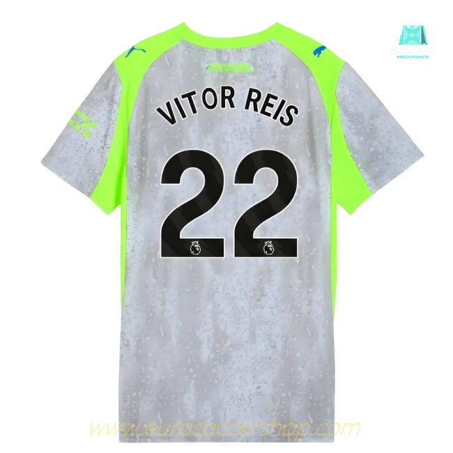 2025-2026 Man City Third Shirt (Womens) (Vitor Reis 22)
