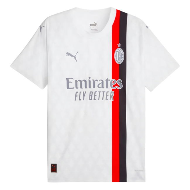 Licensed Copy AC Milan Away Fan Shirt for Adults