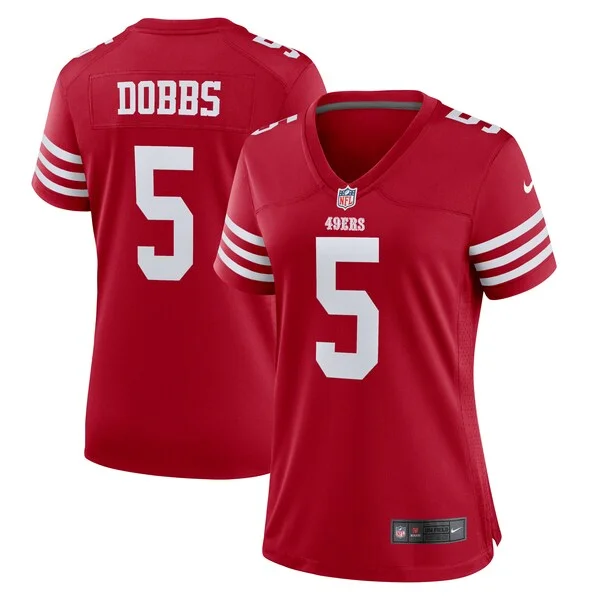 San Francisco 49ers Game NFL Jersey - Scarlet | Elite Football Apparel