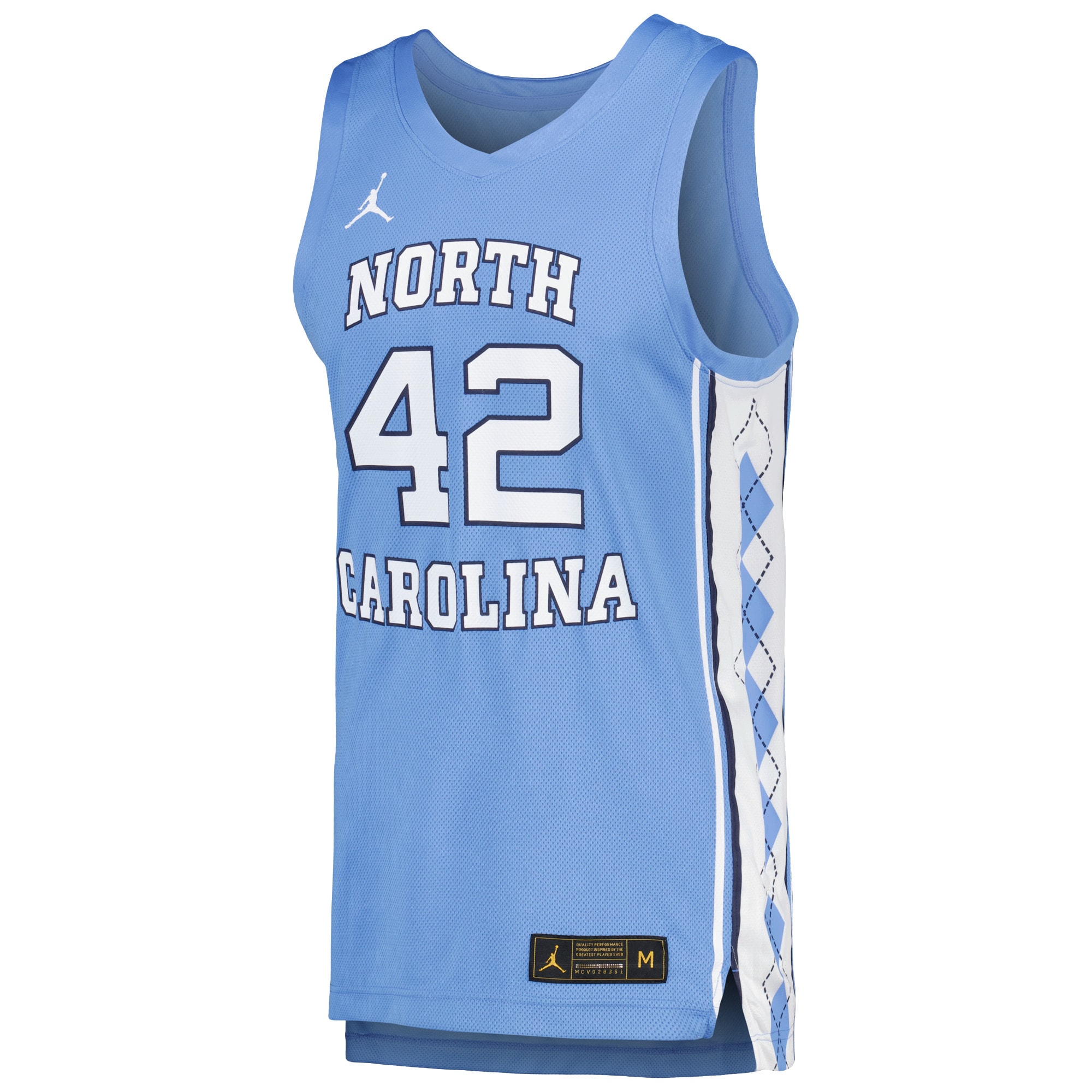 [DDG] Sean May North Carolina Tar Heels Replica Basketball Player Jersey - Carolina Blue