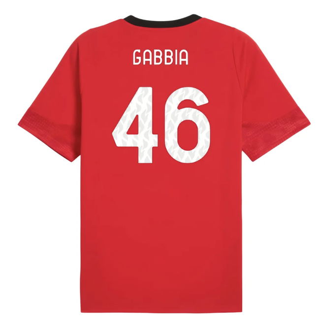 Gabbia 46 Match Replica AC Milan Training Supporter Shirt (Adults)