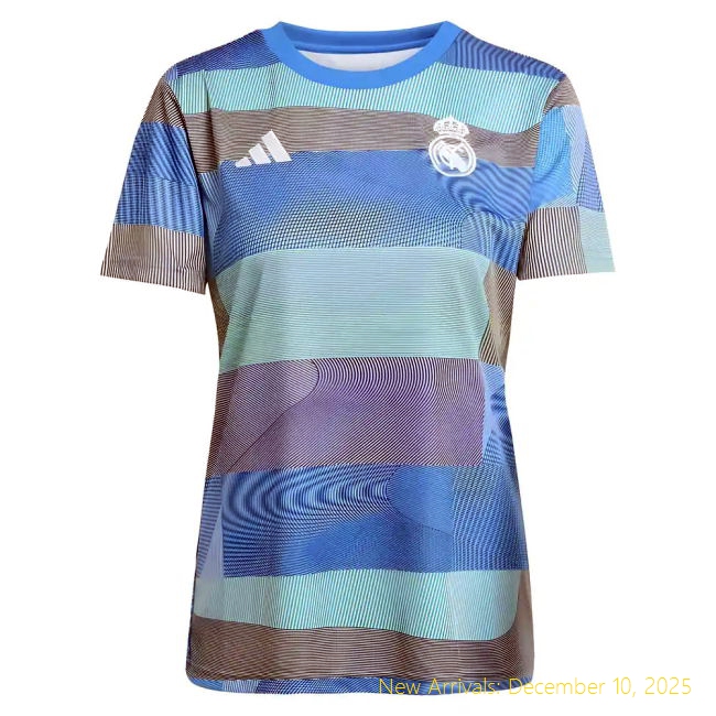 2025-2026 Real Madrid Home Shirt - Top Grade Match Day - Bluebird...