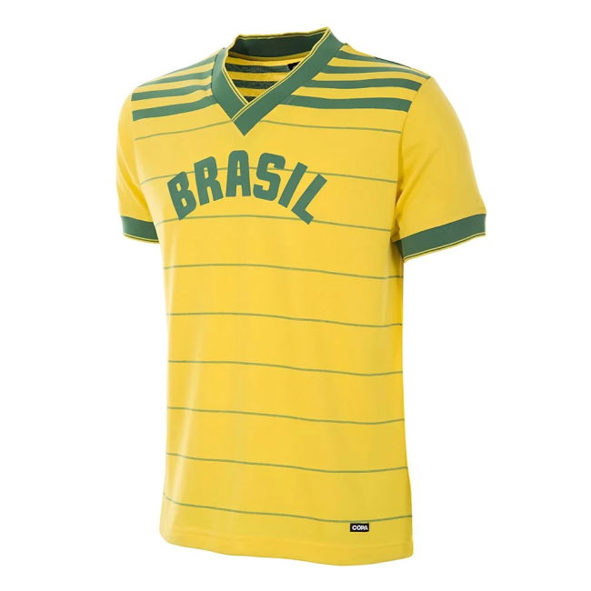 High Brazil 1984 Retro Football Shirt Team Authentic Performance