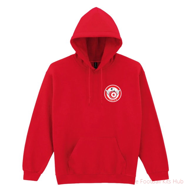 Men Tunisia National Team Hoodie (Red)