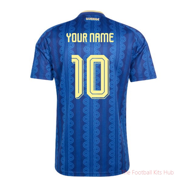 2026-2027 Sweden Away Shirt (Your Name)