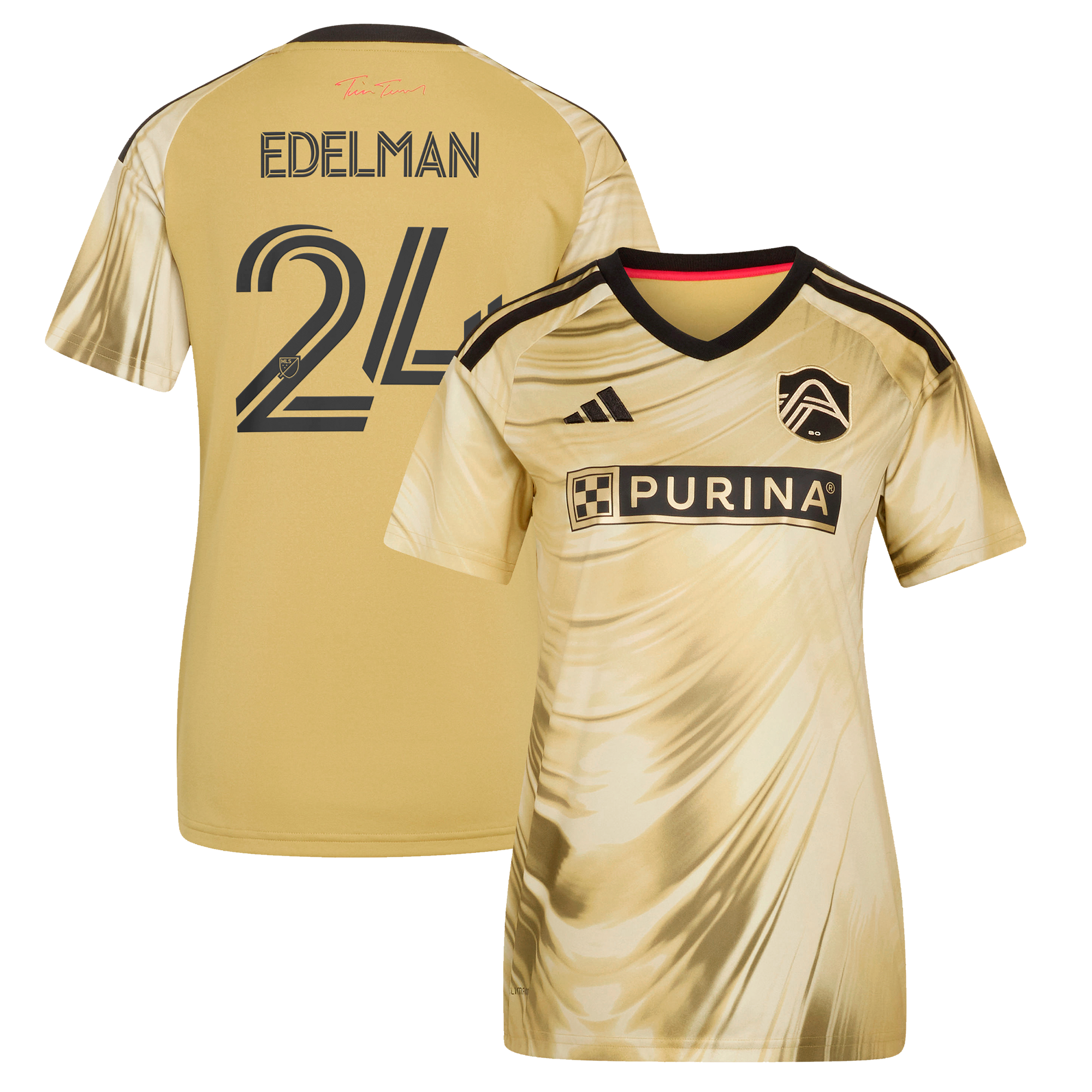 [SJH] Daniel Edelman St. Louis CITY SC Women's 2026 The Tina Turner Kit Replica Jersey - Yellow