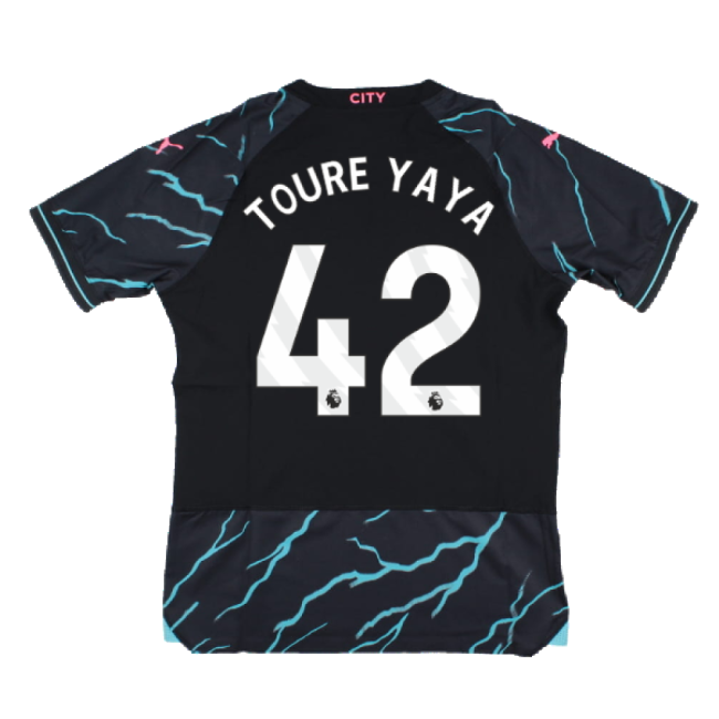 TOURE YAYA 42 High Quality Man City 2023-2024 Third Kit