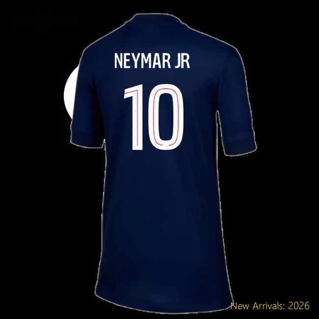 Football Team Kids Non-toxic Neymar Jr Jersey 2025-2026 Stretchy