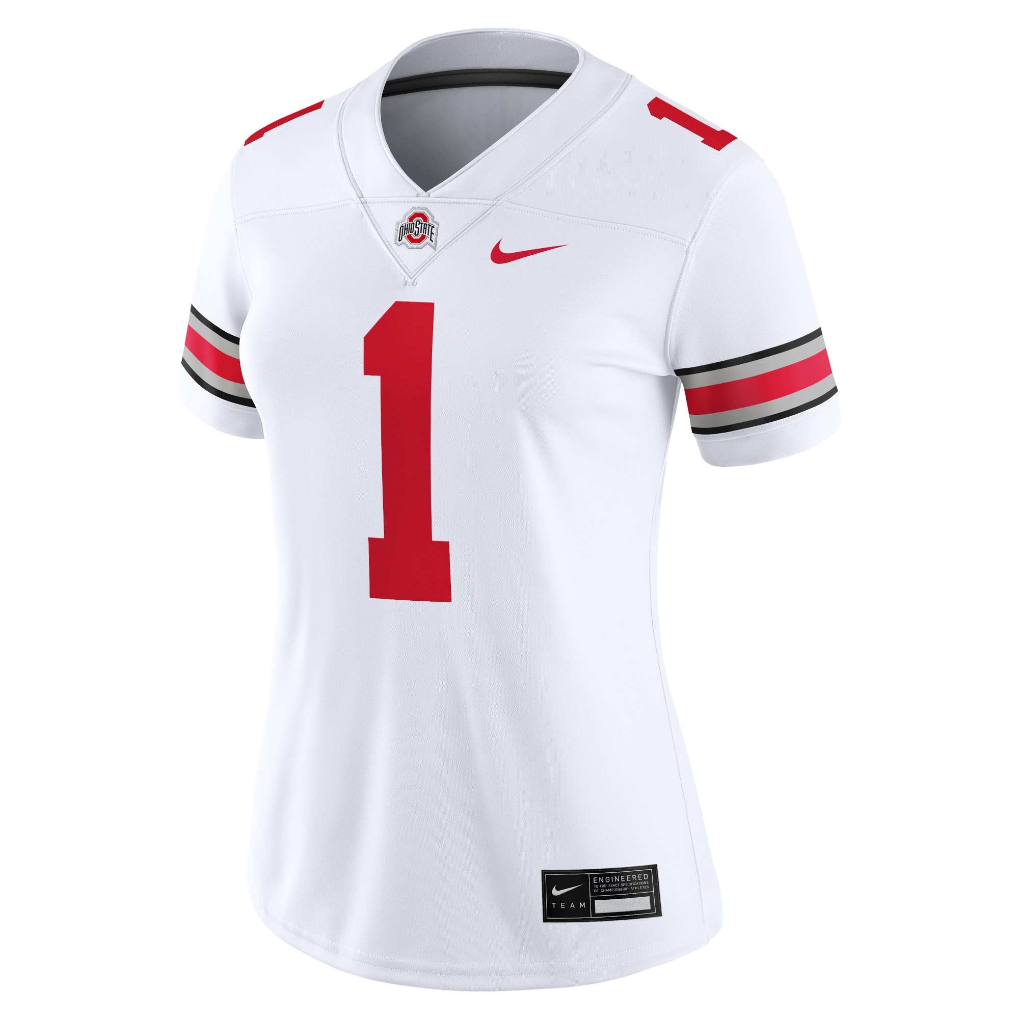 [NJP] Ohio State Buckeyes Women's Game Jersey - White