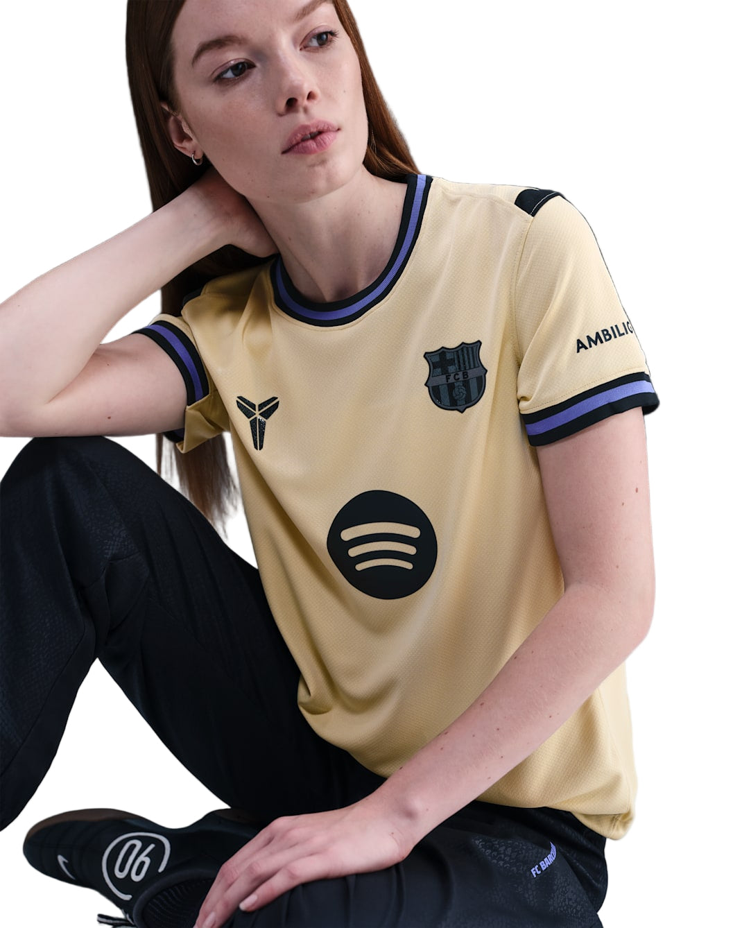 Barcelona Violet/Black) 2025-2026 UCL Away Jersey – Authentic Shirt