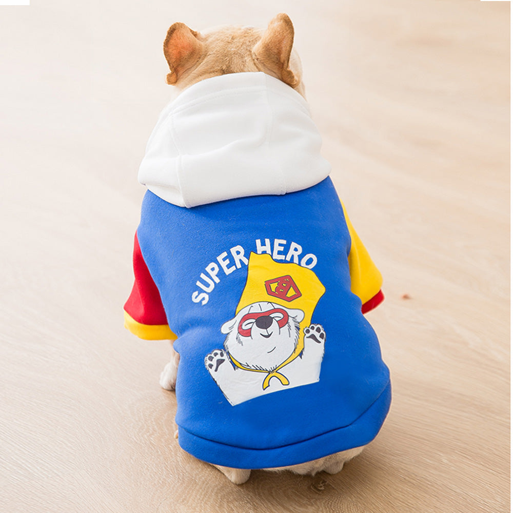 Super - Frenchie Lover Hero French Bulldog Hoodie For Frenchie Fans