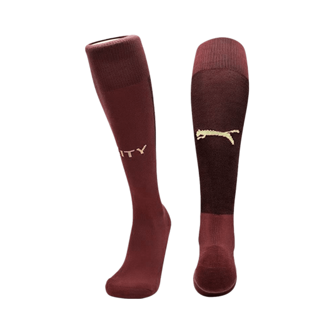 Manchester City Third Away Soccer Jersey Kit(Jersey+Shorts+Socks) 2024