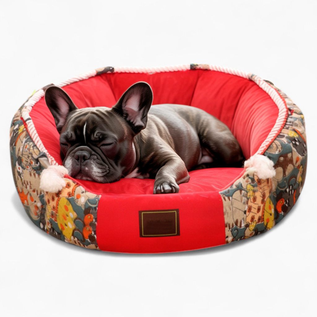 French Bulldog Snuggo French Bulldog Bed – Washable Waterproof Non Slip