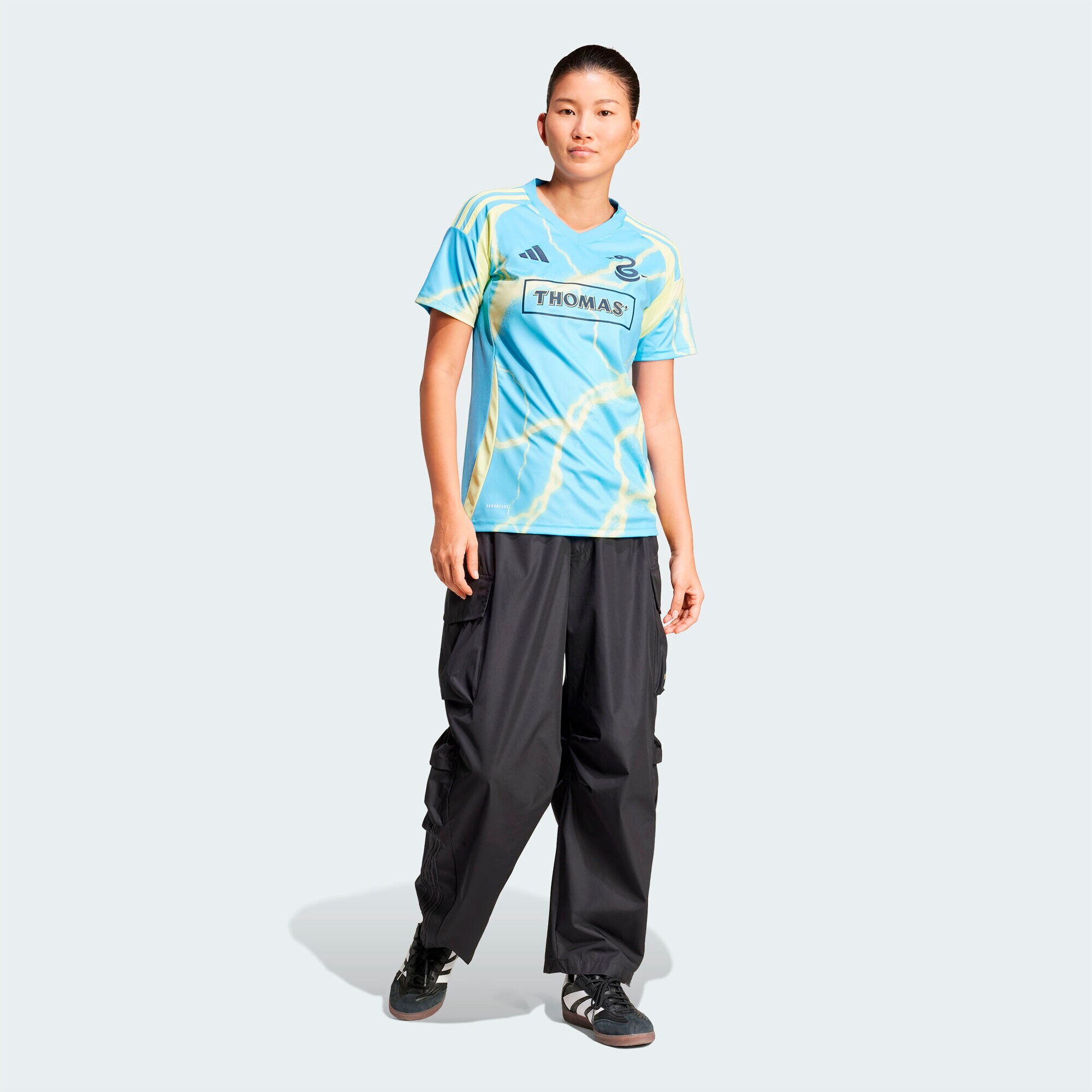 [SJH] Philadelphia Union Women's 2025 The Voltage Kit Replica Jersey - Blue