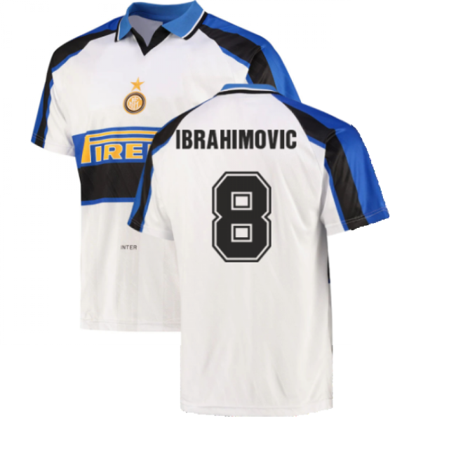 Authentic Popular 1996 Inter Milan Away Shirt (Ibrahimovic 8)