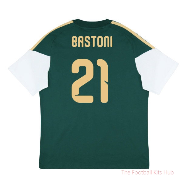 2026-2027 Italy Training Tee (Green) (Bastoni 21)
