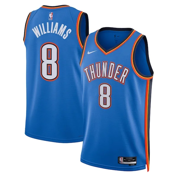 Pro-Grade Jalen Williams OKC NBA Jersey - Blue - Value Pack