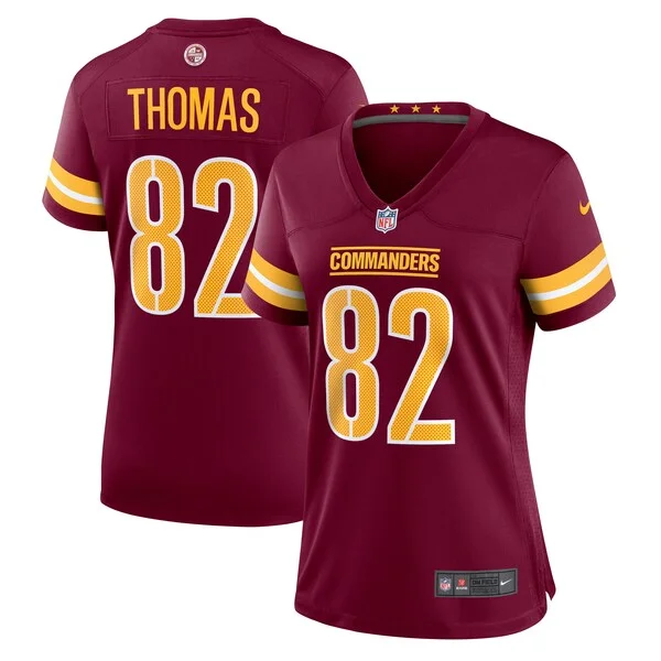None Logan Thomas Game Jersey - Burgundy | NFL Player Jersey