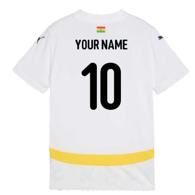 Elite 2024-2025 Ghana National Team Main Jersey (kids) (your Name)