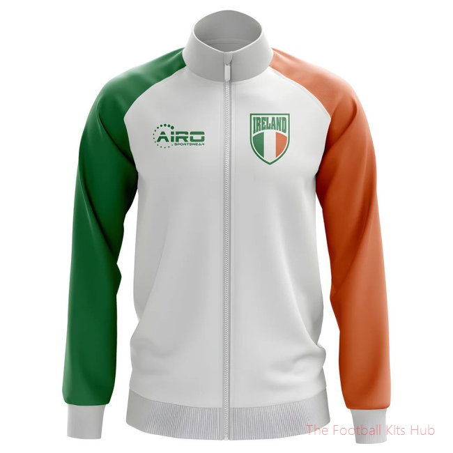 Ireland Concept Football Track Jacket (White) - Kids