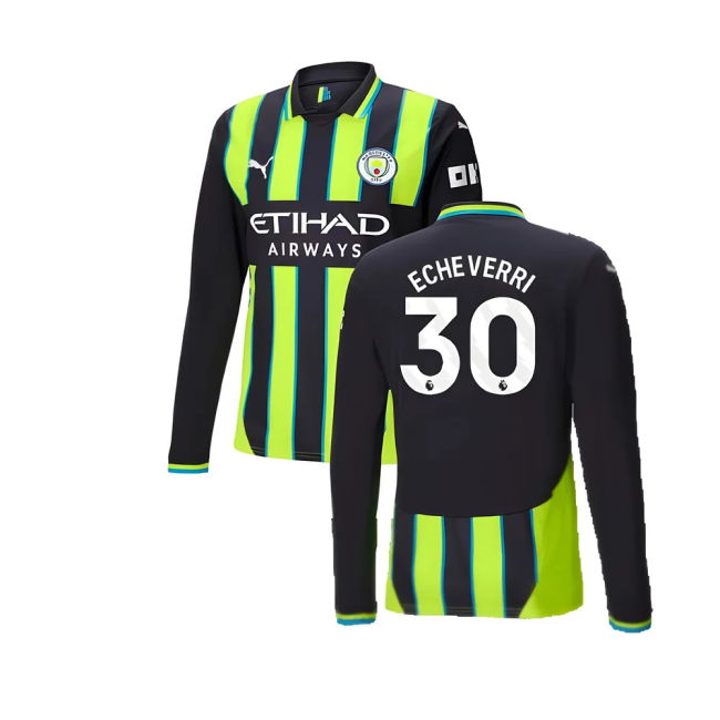 2024-20 Man City Soccer Jerseys official Away Shirt - Adults