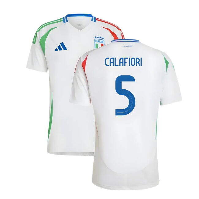 Low Cost 2024-2025 Italy Away Shirt (CALAFIORI 5) Online Store