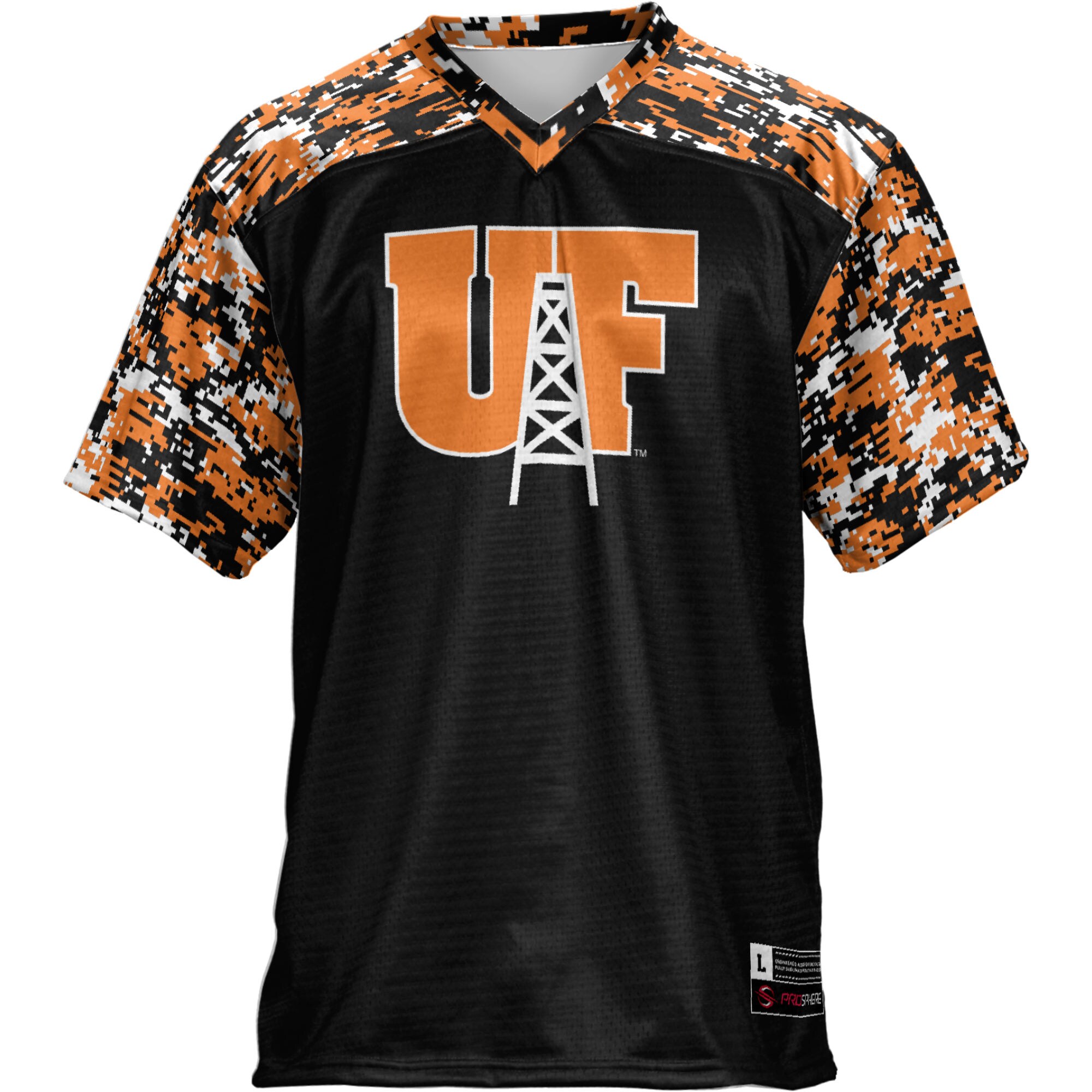 [NJP] Findlay Oilers GameDay Greats Camo Football Jersey - Black