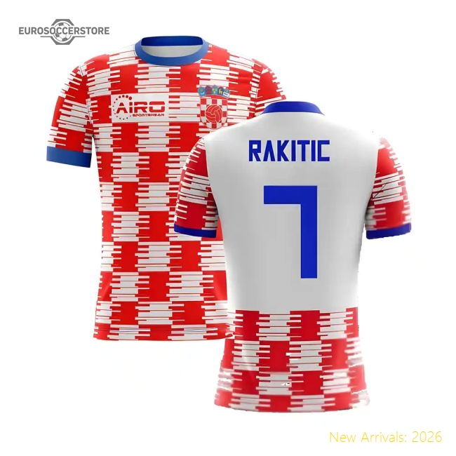 2025-2026 Croatia Home Concept Shirt (Rakitic 7)