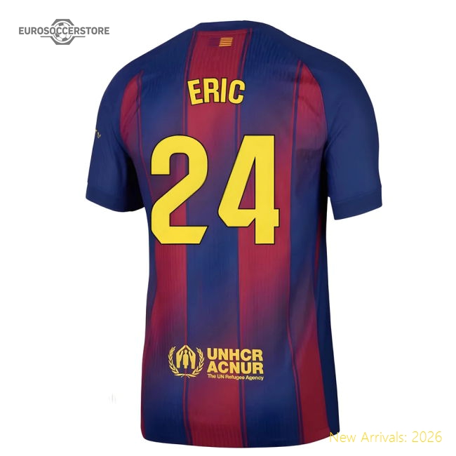 Premium 2025-2026 Barca Authentic Home Jersey (eric 24)