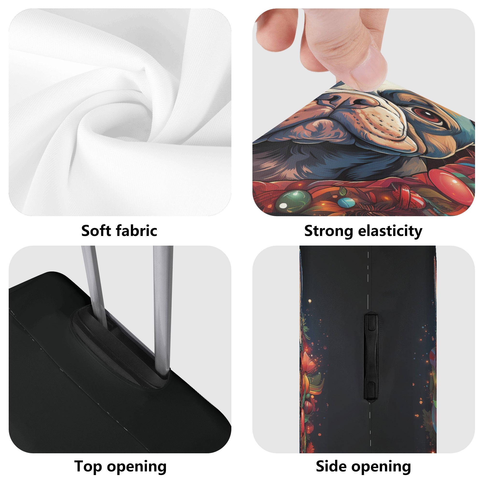 Warm Durable Nova - Non-slip Luggage Cover Paw Protection