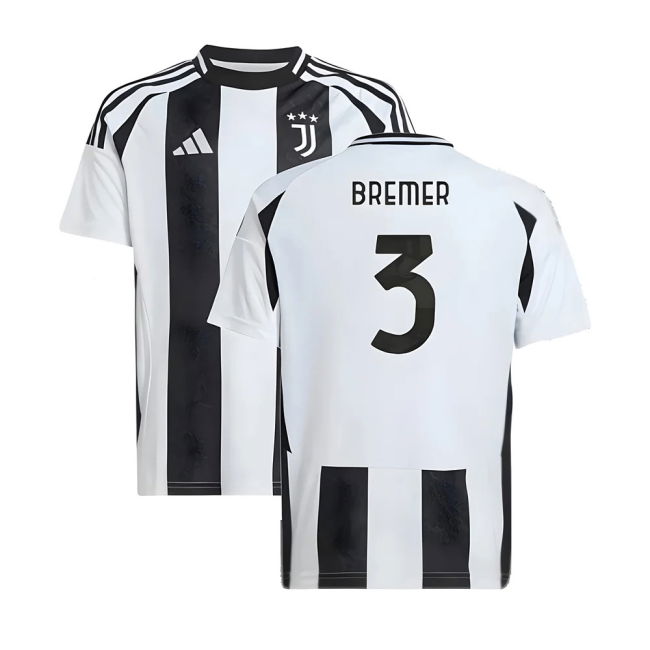 Bremer 3 Juventus First Team Top Tier Home Elite Kit (Kids)