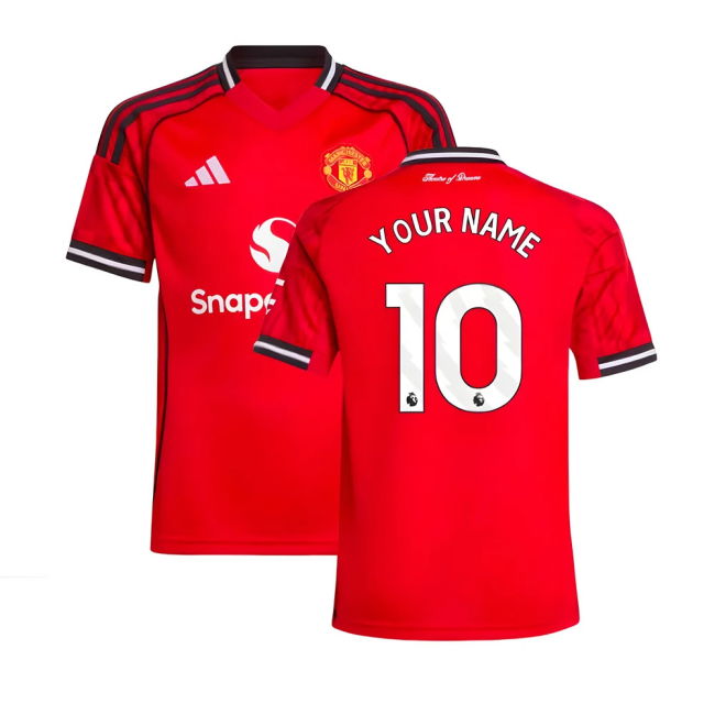 Genuine 2025-2026 Man Utd English Premier League Home Strip (Kids)