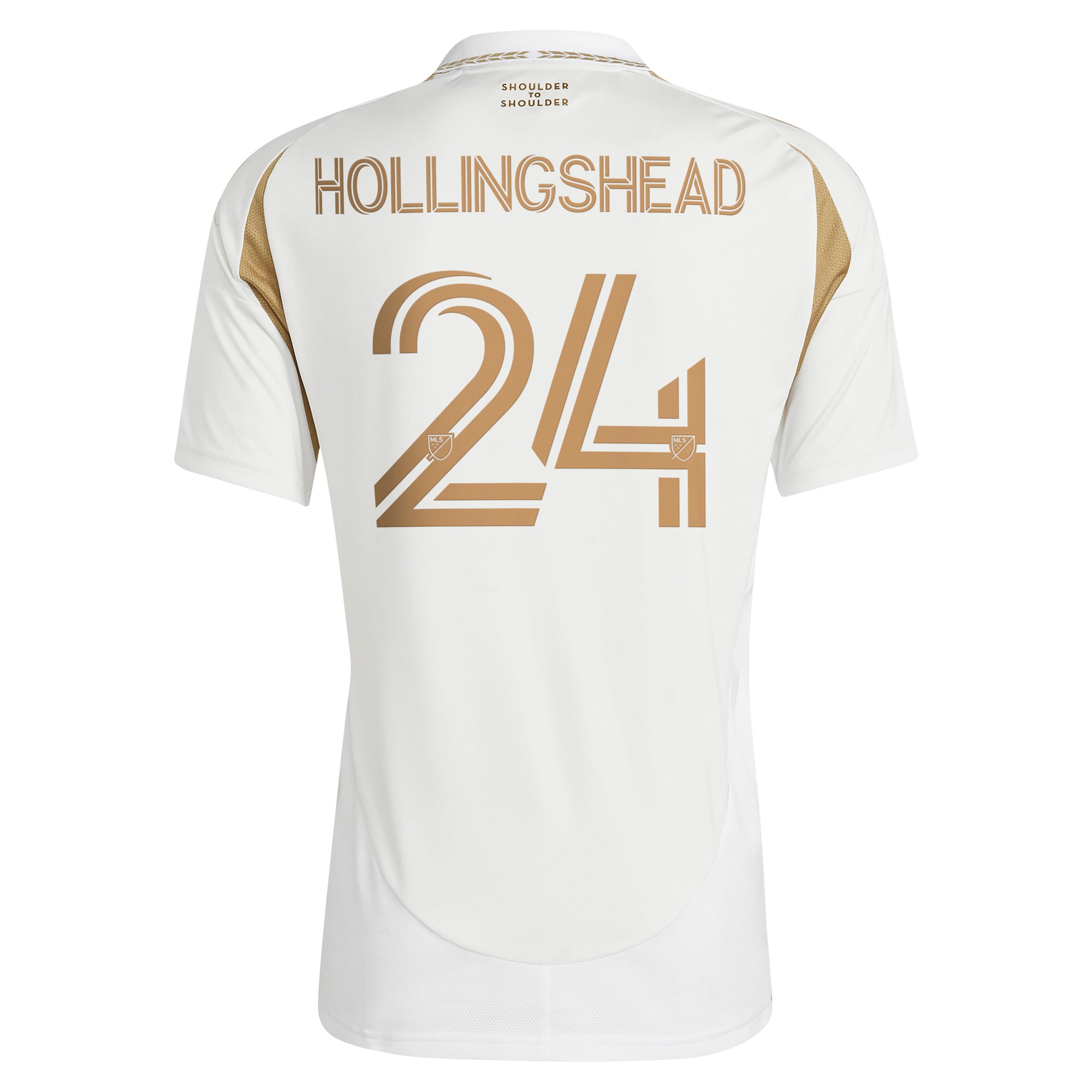 [SJH] Ryan Hollingshead LAFC 2025 Secondary Replica Player Jersey - White