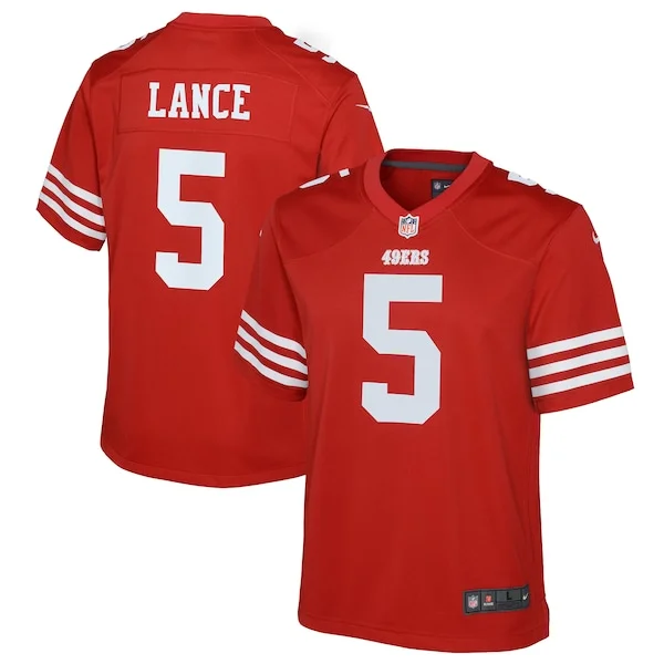 San Francisco 49ers Game NFL Jersey - Scarlet | Elite Football Apparel