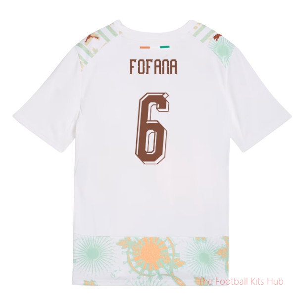 2026-2027 Ivory Coast Away Shirt (Kids) (Fofana 6)