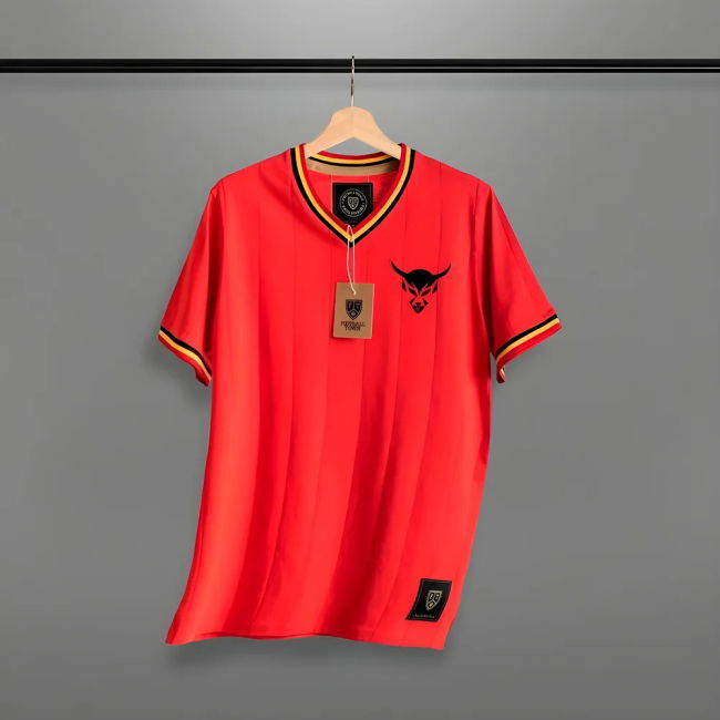 Premium Vintage Belgium Le Soccer Official Quality Team Breathable